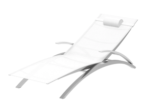 O-ZON - Stackable Recliner sun lounger - Armchair by Royal Botania