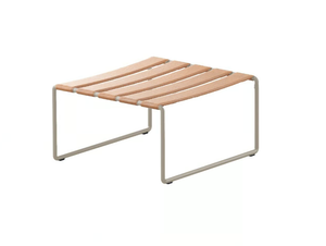 STRAPPY - Square Imitation leather garden footstool - Pouf by Royal Botania