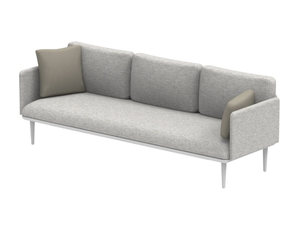 STYLETTO LOUNGE - 3 seater sectional fabric garden sofa - Sofa by Royal Botania