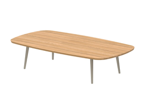 STYLETTO - Rectangular teak garden side table - Side table by Royal Botania