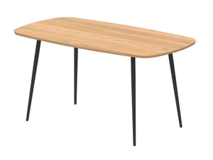 STYLETTO - Rectangular wooden high table - Table by Royal Botania