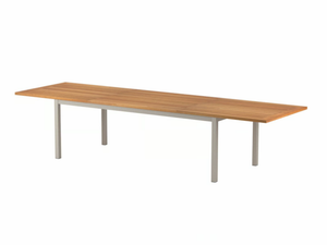 TABOELA - Extending rectangular teak garden table - Table by Royal Botania