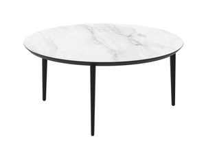 U-NITE - Round ceramic garden table - Table by Royal Botania