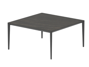 U-NITE - Square ceramic garden table - Table by Royal Botania