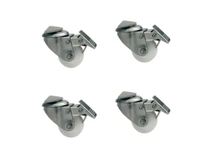 Wheel - Stainless steel Wheel - Furniture accessories by Royal Botania