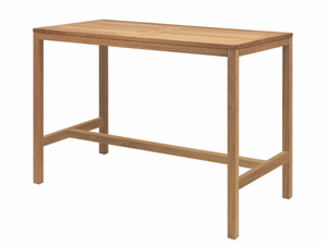 XQI - Teak high table - Table by Royal Botania