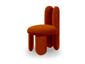 GLAZY - Upholstered velvet chair - Chair by ROYAL STRANGER