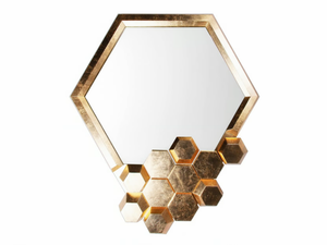HONEYCOMB - Wall-mounted hexagonal mirror - Accessories by ROYAL STRANGER