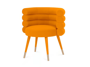 MARSHMALLOW - Upholstered velvet easy chair - Armchair by ROYAL STRANGER