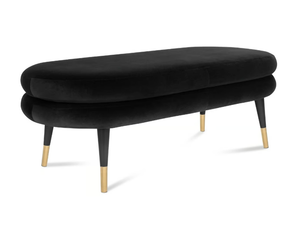 MARSHMALLOW - Upholstered velvet stool - Stool by ROYAL STRANGER