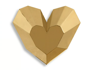 QUEEN HEART - Brass wall lamp - Wall lamp by ROYAL STRANGER