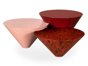 SORBET - Round lacquered wood coffee table - Coffee table by ROYAL STRANGER