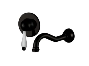CLASSIC REVOLUTION - PRAGA - F7521CE - 2 hole wall-mounted washbasin mixer - Tap by Rubinetteria Giulini