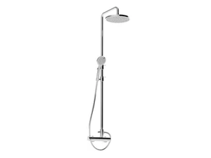 DELUXE - MYRING - FMR0008SWC-SDL - Wall-mounted shower panel with overhead shower - Shower panel by Rubinetteria Giulini