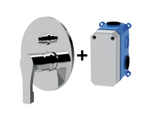 EGO - F5762 - Recessed single handle shower tap with diverter - Shower by Rubinetteria Giulini