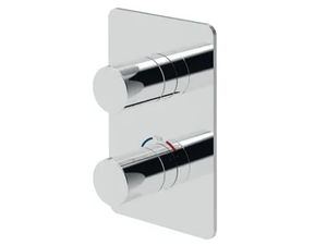 EGO - F8276 - Recessed thermostatic shower mixer with plate - Shower by Rubinetteria Giulini