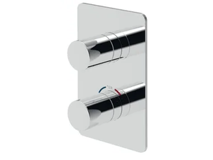 EGO - F8277 - Recessed thermostatic shower mixer with plate - Shower by Rubinetteria Giulini