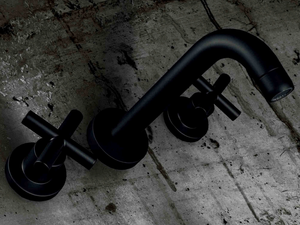 G3 - F7620 - 3 hole wall-mounted washbasin tap - Tap by Rubinetteria Giulini