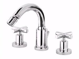 G3 - F7645A - 3 hole countertop bidet tap with swivel spout - Tap by Rubinetteria Giulini