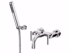 G4 - F7701 - Wall-mounted bathtub tap with hand shower - Tap by Rubinetteria Giulini