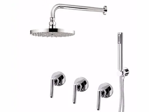 G4 - F7715W2KS - Shower tap with hand shower with overhead shower - Shower by Rubinetteria Giulini