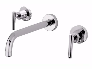 G4 - F7723 - 3 hole wall-mounted washbasin tap - Tap by Rubinetteria Giulini
