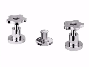 GIÒ CRYSTAL - GIÒ - F3613A/S - 3 hole bidet tap with Swarovski® crystals - Tap by Rubinetteria Giulini