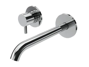 MY FUTURE - 5921-18 - Wall-mounted chromed brass washbasin mixer - Tap by Rubinetteria Giulini