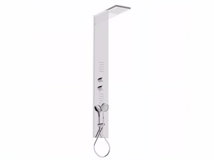 MYRING - F1628 - Wall-mounted shower panel with hand shower with overhead shower - Shower panel by Rubinetteria Giulini