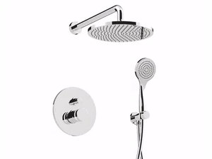 MYRING - FMR0013KB - Single handle shower mixer with diverter with overhead shower - Shower by Rubinetteria Giulini