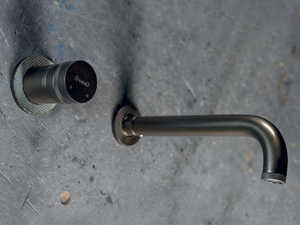 MYRING - FMR0020 - 2 hole wall-mounted single handle washbasin mixer - Tap by Rubinetteria Giulini