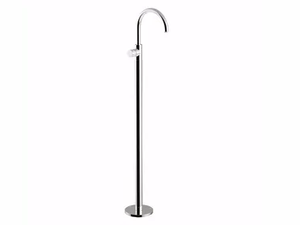 MYRING - FMR0090 - Floor standing single handle washbasin mixer with adjustable spout - Tap by Rubinetteria Giulini