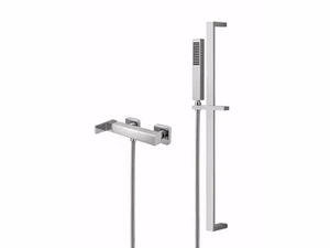 PABLOLUX - F9808-12WSQ - Single handle shower mixer with hand shower - Shower by Rubinetteria Giulini