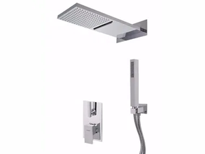 PABLOLUX - F9813-3KS2 - Single handle shower mixer with overhead shower - Shower by Rubinetteria Giulini