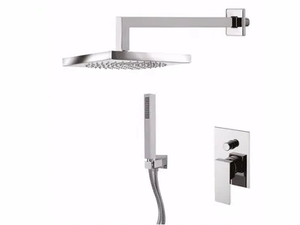 PABLOLUX - F9813KB-25 - Single handle shower mixer with overhead shower - Shower by Rubinetteria Giulini