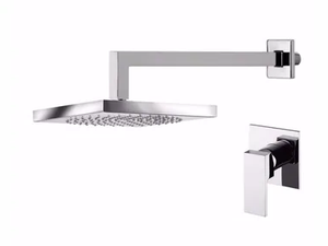 PABLOLUX - F9815WB-25 - Single handle shower mixer with overhead shower - Shower by Rubinetteria Giulini
