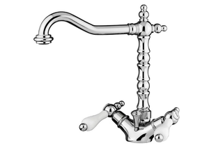 PRAGA - PRAGA CRYSTAL - FS7556A - Countertop 1 hole washbasin tap - Tap by Rubinetteria Giulini