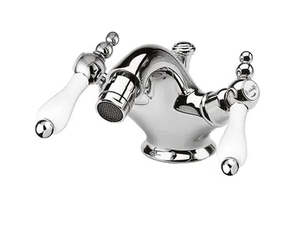 PRAGA - PRAGA CRYSTAL - FSA7564 - Countertop 1 hole bidet tap with swivel spout - Tap by Rubinetteria Giulini