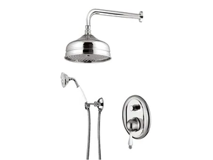 PRAGAMIX - PRAGAMIX CRYSTAL - F7511KB - Shower set with overhead shower - Shower by Rubinetteria Giulini