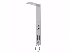SURF - 1630 - Wall-mounted shower panel with overhead shower - Shower panel by Rubinetteria Giulini
