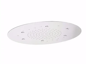 SURF - F1614 - Mist spray stainless steel rain shower with chromotherapy - Shower by Rubinetteria Giulini