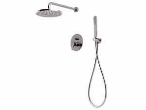 SURF - F5813KB - Shower mixer with hand shower with overhead shower - Shower by Rubinetteria Giulini