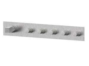 ALINE 49000V5 - Hydroprogressive 6 hole stainless steel shower mixer - Shower by Rubinetterie Frattini