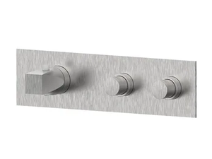 ALINE 49600V2 - 3 hole thermostatic stainless steel shower mixer - Shower by Rubinetterie Frattini