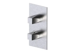 ALINE 49712V2 - 2 hole thermostatic stainless steel shower mixer - Shower by Rubinetterie Frattini