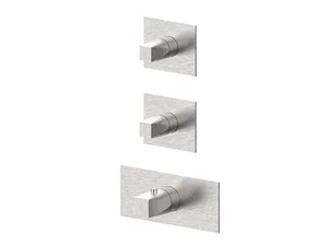 ALINE 49760V2 - 3 hole thermostatic stainless steel shower mixer - Shower by Rubinetterie Frattini