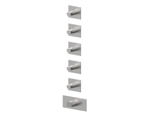 BORGIA 89760V5 - 6 hole thermostatic stainless steel shower mixer - Shower by Rubinetterie Frattini