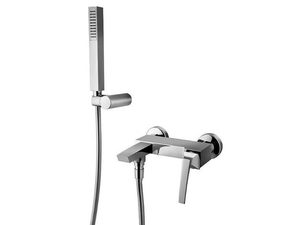 LUCE 84002 - External bathtub mixer with hand shower - Tap by Rubinetterie Frattini