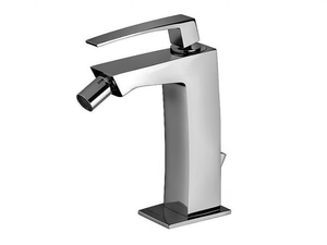 LUCE 84103 - Single handle bidet mixer with automatic pop-up waste - Tap by Rubinetterie Frattini
