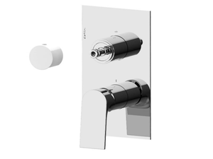 NARCISO S 78523SV3 - Single handle shower mixer with plate - Shower by Rubinetterie Frattini